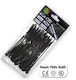 Black Plastic Strap 3.6 X 150mm 100pcs