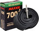 700x33/50c Fahrradschlauch Fv 60mm Presta Maxxis Welter Gewicht 0,90mm