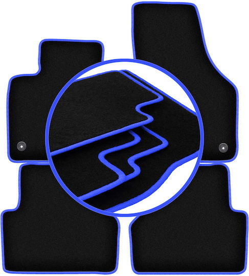 Carlux Blue Car Mats Audi Q3 I 8U SUV 2011-2018