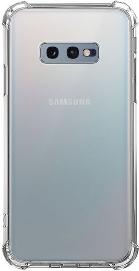 Anti-shock Case Samsung S10e Clear Silicone Hard Plastic Back Anti-drop Corners Transparent
