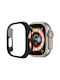 Пластмасов Калъф със Стъкло в Черен цвят за Apple Watch Ultra 49 мм
