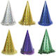 Paper Carnival Hat Red 1pcs