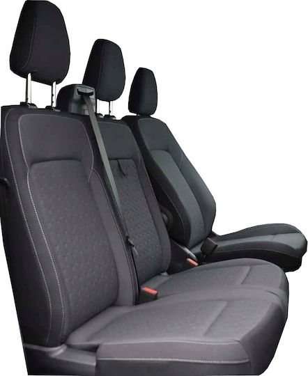 New Ford Transit Custom From 2024 100% Tailor-Made Car Mats Set Front and Back