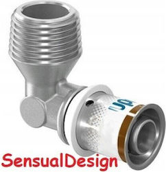 Uponor Γωνιακή σύνδεση σωλήνα Mehrschichtige Rohre 1mm