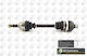 Half Axle Right Astra-H Astra-J 1.7D Split