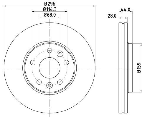 Brake Disc Pc Em Vivaro Ii Mod 14