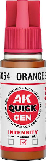 AK Interactive Χρώμα Μοντελισμού Orange Brown 17ml