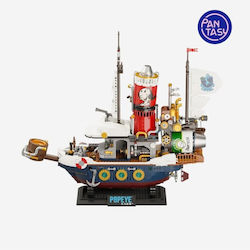 Popeye Popeye Treasure Hunt Steamship Construction Set 48cm Popeye Popeye Treasure Hunt Steamship Construction Set 48cm
