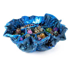 Fanroll Dice Bag Compartments Velvet Galaxy Fanroll Dice Bag Compartments Velvet Galaxy