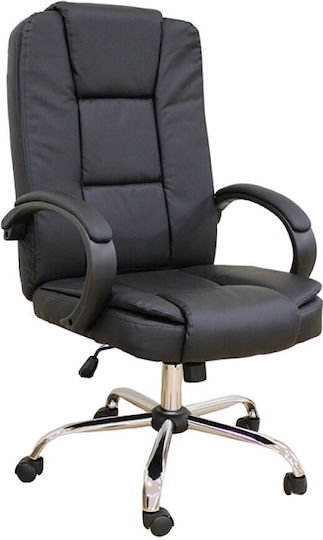 Zita Plus A9940 Scaun De Birou De Director Cu Brațe Negre