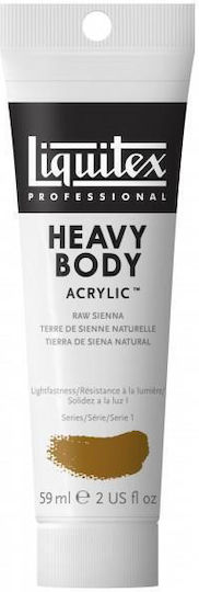 Liquitex Professional 59ml Heavy Body Acrylics 330 Raw Sienna Series 1