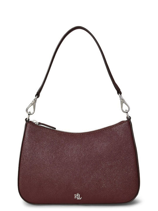 Leather Women's Bag Shoulder Burgundy