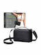 Damen Schultertasche Schwarz