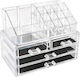 Organizator Cosmetice Cu 4 Sertare 24x18.5x15cm