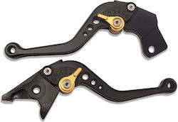 Ride It Set Brems-/Kupplungshebel für Motorräder Einstellbar für Suzuki DL 650 V-STROM Schwarz ΜΑΝ-0613-000 Ride It Set Brems-/Kupplungshebel für Motorräder Einstellbar für Suzuki DL 650 V-STROM Schwarz ΜΑΝ-0613-000