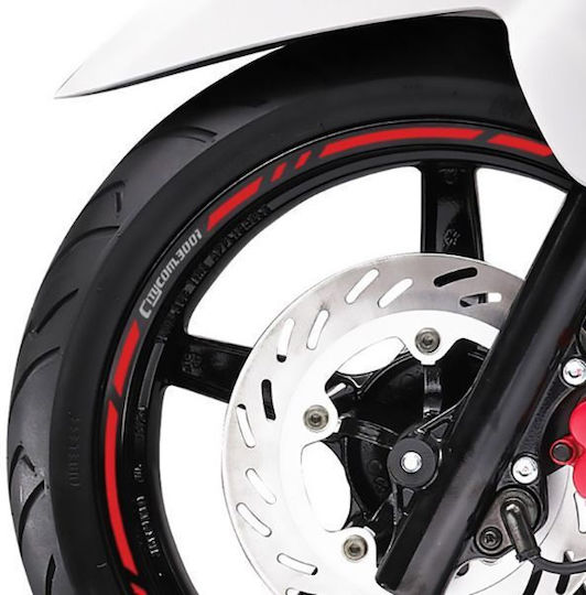 Md Wheel Tape Sym Citycom 300i Gray Red