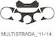 Αυτοκολλητο Τιμονοπλακας Yoke Protector Ppsd13p Ducati Multistrada 11-14 Print