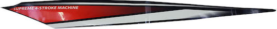 Left Lower Seat Sticker Kriss 125 Genuine Modenas 56062-510-0149kw