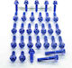 Κιτ Βιδες Εξαγωνες Aluminium Engine Kit Race Spec Mt-07 Eya186hxrbe Blue Pro Bolt