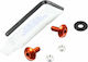Κιτ Βιδες Πλατυκεφαλες Aluminiumchain Guard & Rear Hugger Bolt Kit Chainhug30 Orange Pro Bolt