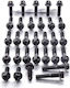 Hexagon Aluminium Engine Bolt Kit Race Spec MT-07 EYA186HXRBKE Black Pro Bolt