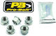 Pro Bolt Titanium Ti5spn12 Gear Nuts 12x1.25 5 Pieces Honda CB 600 F 98-12 Triumph Thunderbird 900 Sport 97-04