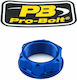 Pro Bolt Aluminum Handlebar Nut Ltyokeo40b Bmw S 1000 Rr Abs 10-24 Yamaha Yzf-r6 600 99-20 Blue