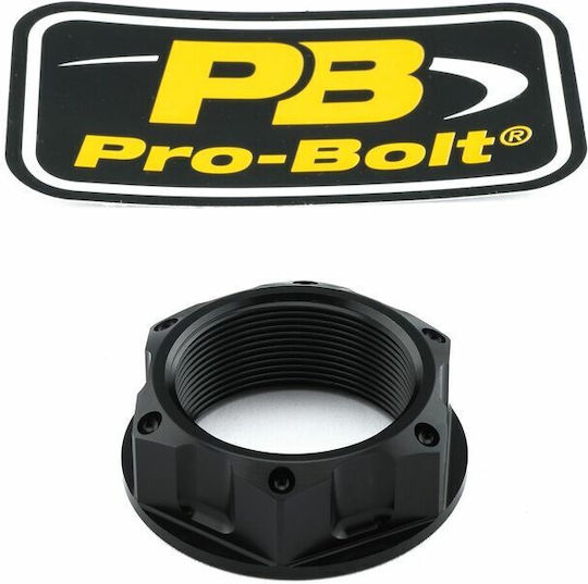Pro Bolt Aluminum Handlebar Clamp Nut Ltyokeo40bk BMW S 1000 RR ABS 10-24 Yamaha YZF-R6 600 99-20 Black