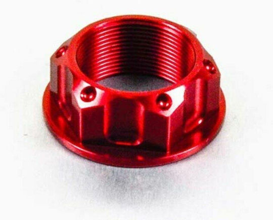 Pro Bolt Aluminum Handlebar Nut Ltyokeo50r Suzuki Gsx 750 F 88-03 Kawasaki W 800 11-16 Red