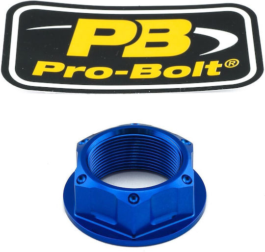 Pro Bolt Aluminum Handlebar Plate Nut Ltyokeo10b Honda Cb 1000 R Abs 08-21 Honda Nsr 125 R 93-03 Blue