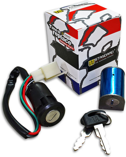 Central Switch + Locking Handlebar Set Honda Glx-50 90 4k Wstd W-standard