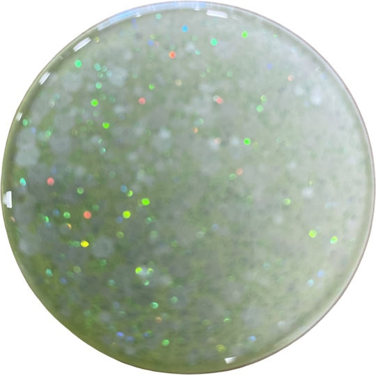 Pop-Sockets Handyhalterung Farbiger Glitzer Strass Ombre Grüner Oem