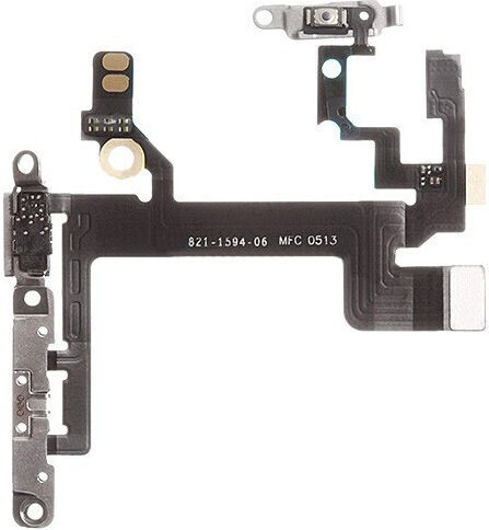 Mobile Phone Replacement Cable On Off Power Button Volume Silent Switch Keypad iPhone 5