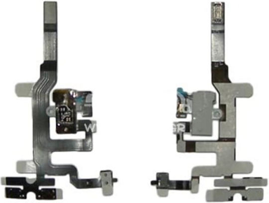 iPhone 4s Flex Cable Hands Free + Side Keys White