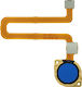 Αισθητήρας Δακτυλικού Fingerprint Sensor Flex Cable Xiaomi Redmi 9c Blue
