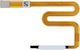 Fingerprint Sensor Flex Cable Samsung Galaxy A03s White