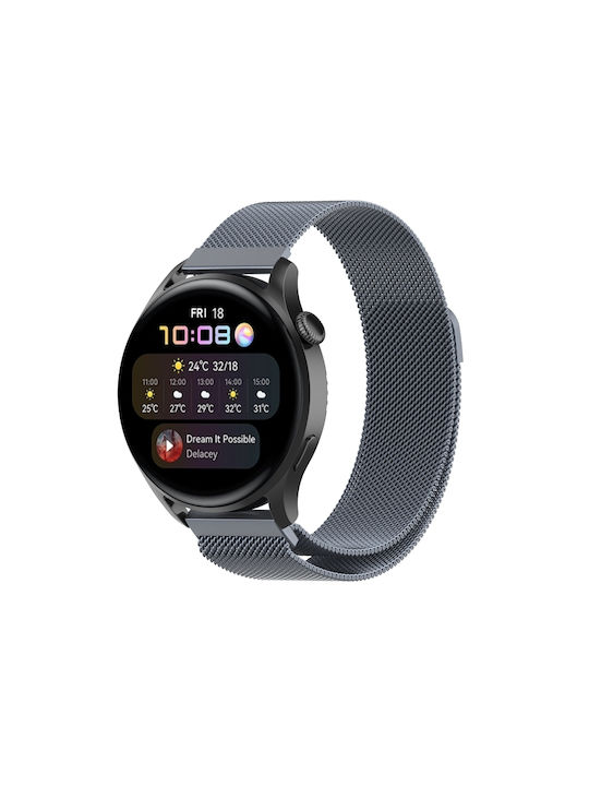 Curea Oțel inoxidabil Gri (Samsung Galaxy Watch Active)