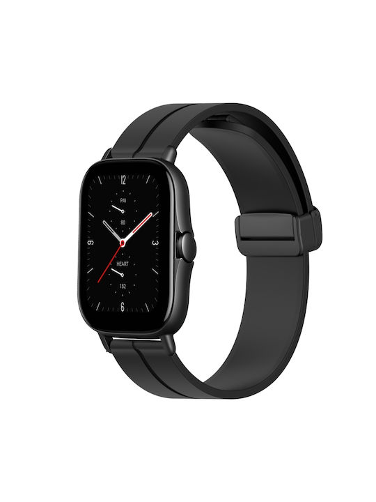 Armband Silikon Schwarz (Galaxy Watch 3 41mm)