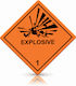 Ce Adr Class 1 Sign 23x23cm 5.405-1