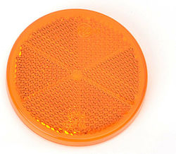 Rundes Reflektor Was Orange Selbstklebend 61 Mm 1 Stück