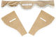 Set Vorhänge 3-teilig Scania Beige