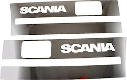 Dekoratives Schild Treppen Scania R Edelstahl 440mm140mm1mm Set 2 Stück