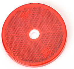 Στρογγυλό Ανακλαστικό Was Κόκκινο Τρύπα 61 Mm 1 Τμχ