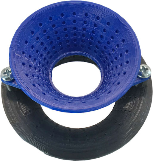 Short Double Venturi Funnel Golf 50mm Pwk 28 Mht Blue