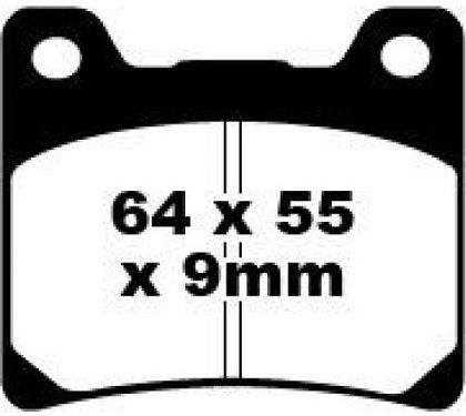 Rear Pads YZF 600R 96-03 Thundercat TDM 850 FA088 Suprema