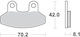 Τακακια Εμπροσθια Joyride 125 150 200 Vs 125/150 Fa306 Suprema