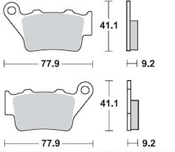 Τακακια Οπισθια Pegaso 05-09 F 650/800 Gs Xt 660x/r Xt 660z Tenere 08-13 Nx 650 97-01 Fa208/213 Suprema Τακακια Οπισθια Pegaso 05-09 F 650/800 Gs Xt 660x/r Xt 660z Tenere 08-13 Nx 650 97-01 Fa208/213 Suprema