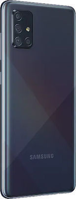 Samsung Капак За Батерия Crush Черен Galaxy A71