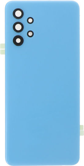 Mobile Phone Replacement Cover Battery Door Back Camera Lens Bezel Samsung Galaxy A32 4G Blue