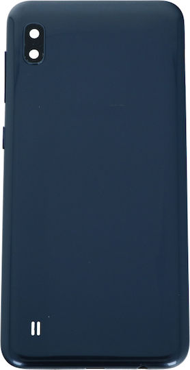 Battery Door + Back Camera Lens Bezel Samsung Galaxy A10 Black